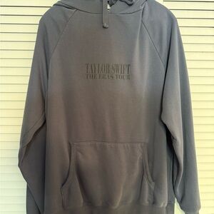 Taylor Swift The Eras Tour, 2023 US TOUR DATES, Washed Blue Hoodie - M
